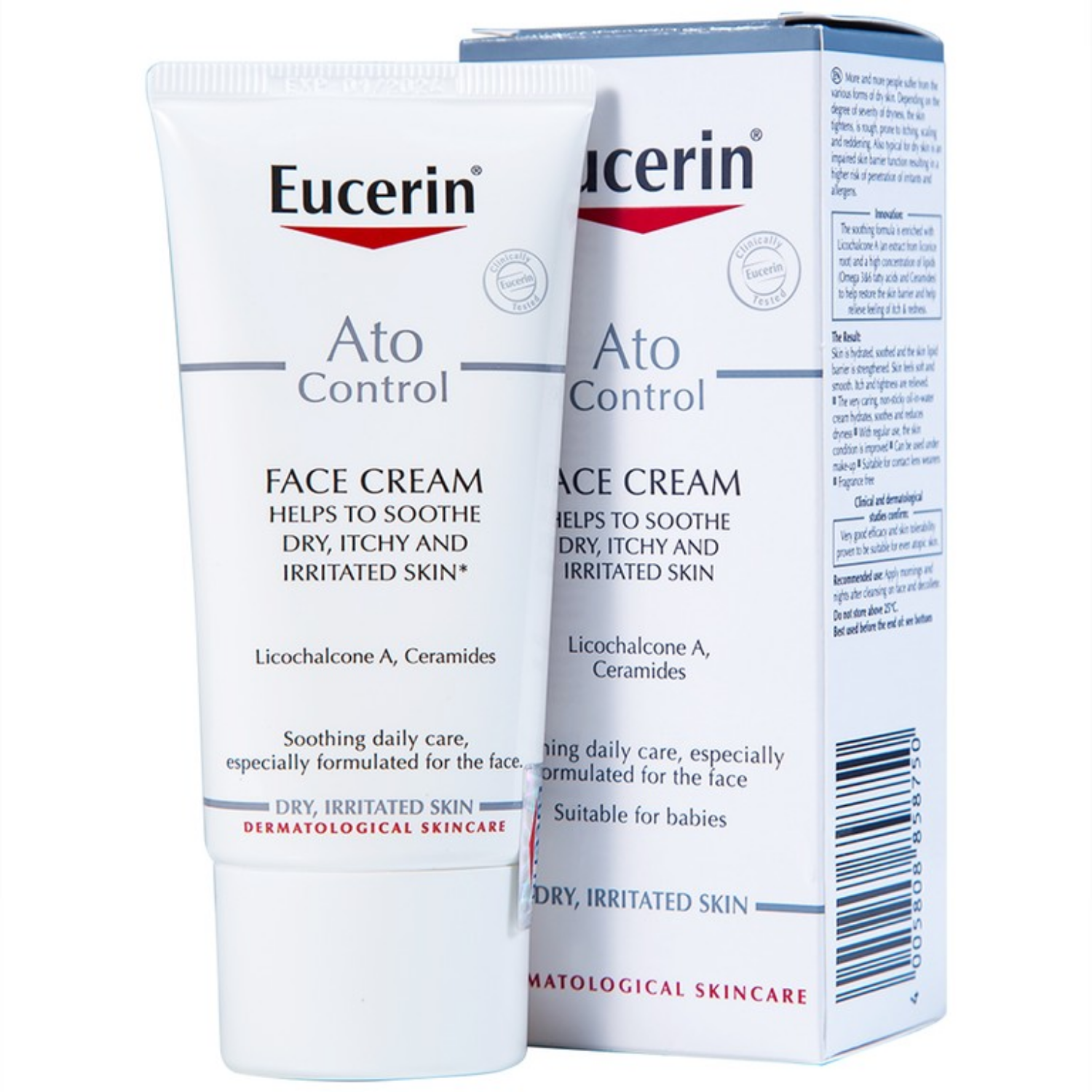 Kem dưỡng da Ato Control Acute Care Eucerin - Đức (Tuýp 50ml)
