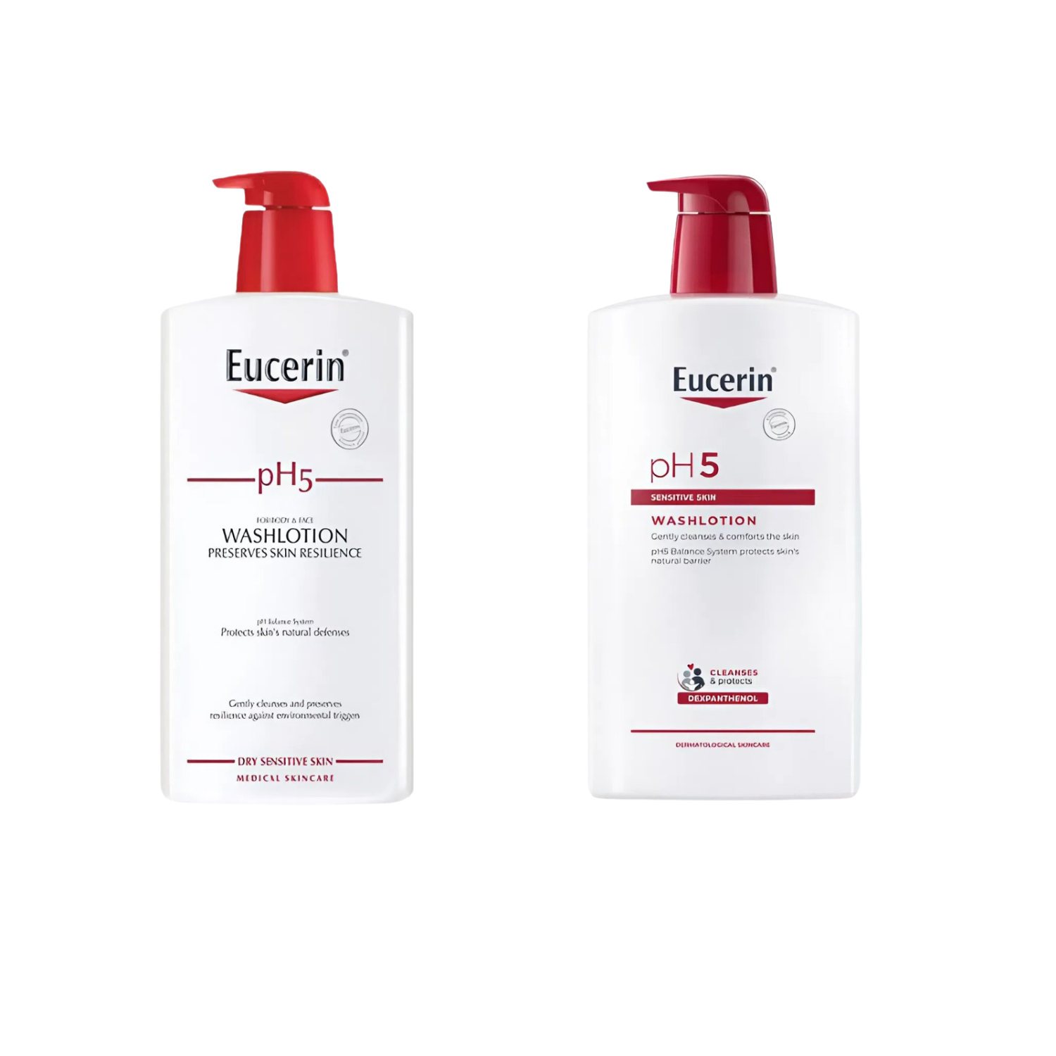 Sữa tắm Eucerin pH5 WashLotion làm sạch và giữ độ ẩm cho da nhạy cảm (1000ml)